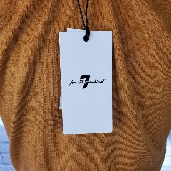 𝅺7 For All Mankind Vintage Scoop Tank Top sz. Small - Picture 10 of 12